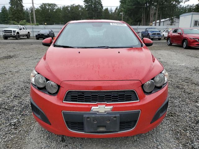 1G1JB6SH6C4120122 - 2012 CHEVROLET SONIC LS წითელი ფოტო 5