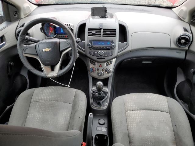 1G1JB6SH6C4120122 - 2012 CHEVROLET SONIC LS წითელი ფოტო 8