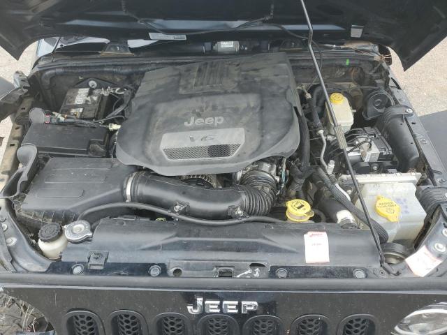 1C4HJWEG5FL621654 - 2015 JEEP WRANGLER U SAHARA BLACK photo 11