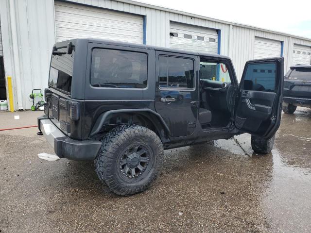 1C4HJWEG5FL621654 - 2015 JEEP WRANGLER U SAHARA BLACK photo 3