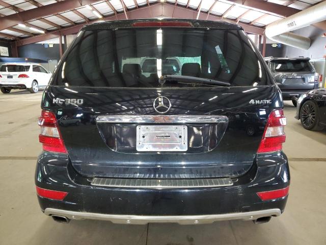 4JGBB8GB2BA710860 - 2011 MERCEDES-BENZ ML 350 4MATIC BLACK photo 6
