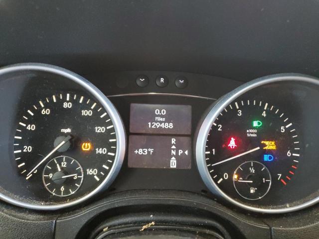 4JGBB8GB2BA710860 - 2011 MERCEDES-BENZ ML 350 4MATIC BLACK photo 9