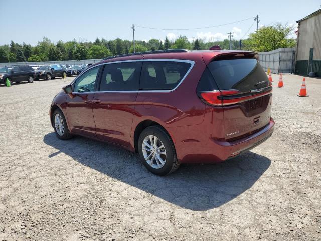 2C4RC3FG6MR502057 - 2021 CHRYSLER PACIFICA TOURING 勃艮第红 照片 2