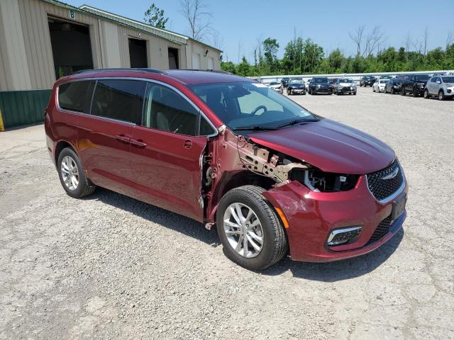 2C4RC3FG6MR502057 - 2021 CHRYSLER PACIFICA TOURING 勃艮第红 照片 4