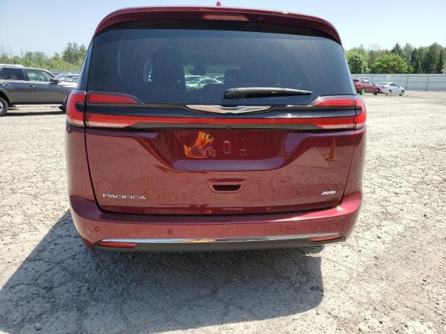 2C4RC3FG6MR502057 - 2021 CHRYSLER PACIFICA TOURING 勃艮第红 照片 6
