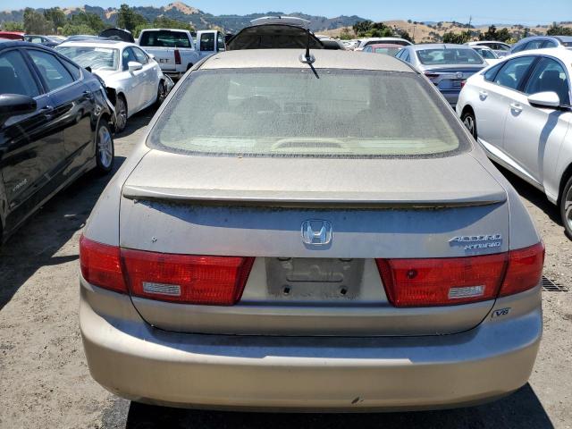 JHMCN36575C009687 - 2005 HONDA ACCORD HYBRID TAN photo 6