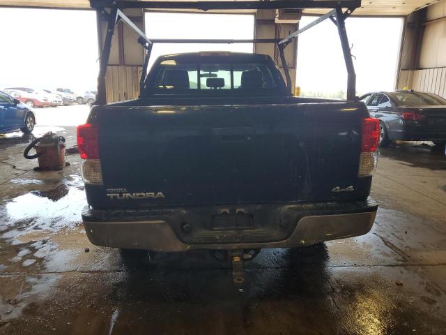 5TFUM5F1XAX010093 - 2010 TOYOTA TUNDRA DOUBLE CAB SR5 BLUE photo 6