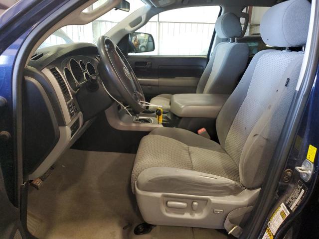 5TFUM5F1XAX010093 - 2010 TOYOTA TUNDRA DOUBLE CAB SR5 BLUE photo 7