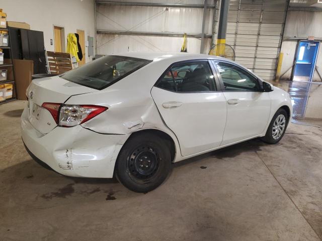 5YFBURHE8JP817659 - 2018 TOYOTA COROLLA LE L WHITE photo 3