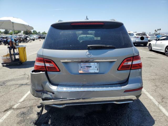 4JGDA5HB8CA015552 - 2012 MERCEDES-BENZ ML 350 4MATIC GRAY photo 6