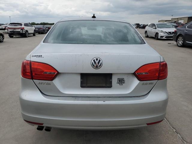 3VWDZ7AJ3BM041842 - 2011 VOLKSWAGEN JETTA SE SILVER photo 6