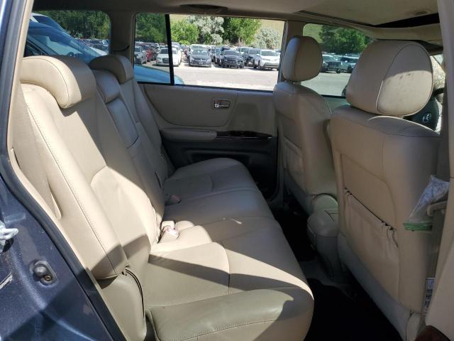 JTEEP21A340037145 - 2004 TOYOTA HIGHLANDER BLUE photo 10