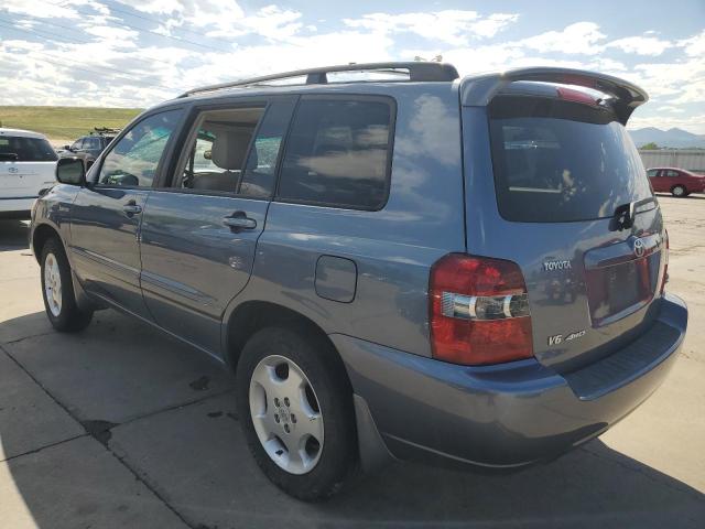 JTEEP21A340037145 - 2004 TOYOTA HIGHLANDER BLUE photo 2