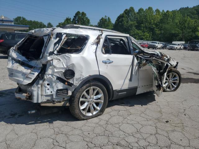 1FM5K8D89DGC79410 - 2013 FORD EXPLORER XLT أبيض صورة 3