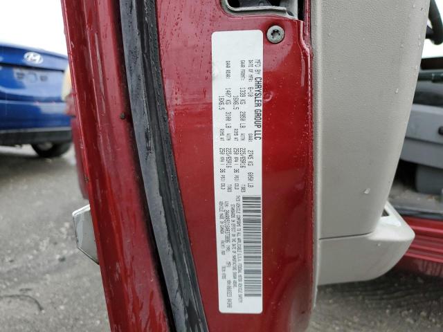 2A4RR5D16AR373896 - 2010 CHRYSLER TOWN & COU TOURING Qırmızı foto 14