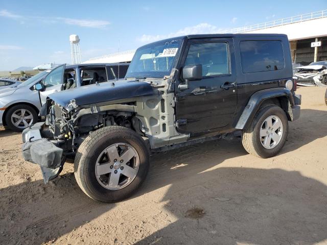 1J4GA5D17AL184309 - 2010 JEEP WRANGLER SAHARA BLACK photo 1