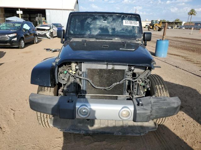 1J4GA5D17AL184309 - 2010 JEEP WRANGLER SAHARA BLACK photo 5