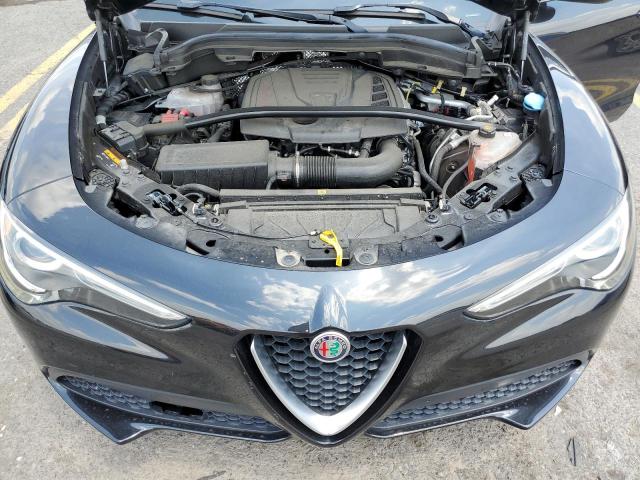 ZASPAKAN9M7D11237 - 2021 ALFA ROMEO STELVIO SPORT BLACK photo 11