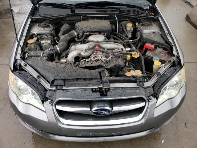 4S3BL616686205093 - 2008 SUBARU LEGACY 2.5I GRAY photo 11