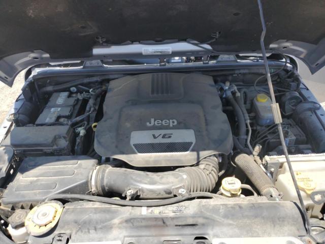 1C4HJWEG8JL873200 - 2018 JEEP WRANGLER UNLIMITED SAHARA Արծաթագույն լուսանկար 11