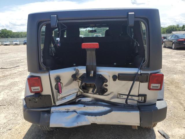 1C4HJWEG8JL873200 - 2018 JEEP WRANGLER UNLIMITED SAHARA Արծաթագույն լուսանկար 6