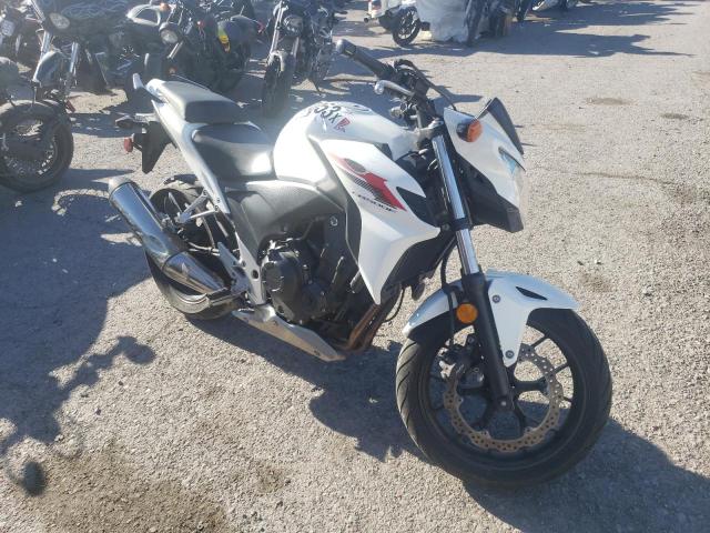 MLHPC4512E5100199 - 2014 HONDA CB500 F WHITE photo 1