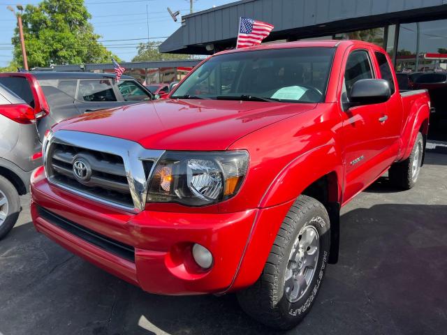 5TEUU42N19Z631584 - 2009 TOYOTA TACOMA ACCESS CAB წითელი ფოტო 2