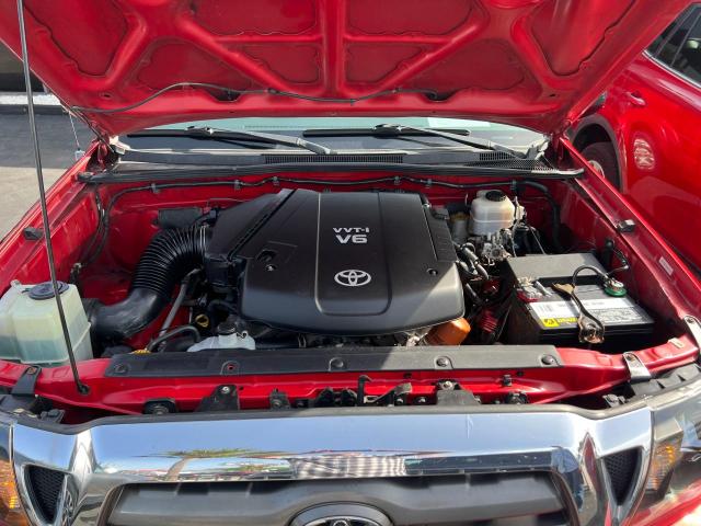 5TEUU42N19Z631584 - 2009 TOYOTA TACOMA ACCESS CAB წითელი ფოტო 7
