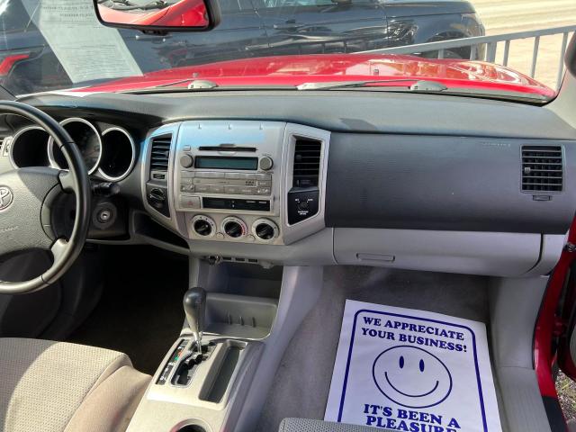 5TEUU42N19Z631584 - 2009 TOYOTA TACOMA ACCESS CAB წითელი ფოტო 9