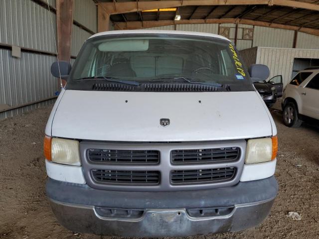 2D7HB11Y93K518317 - 2003 DODGE RAM VAN B1500 WHITE photo 5