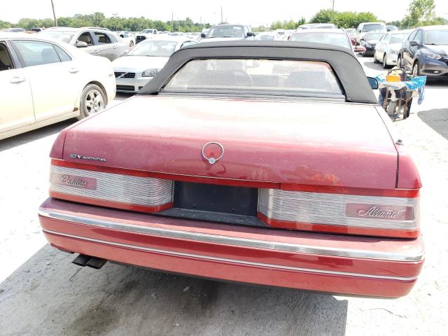 1G6VS3396PU126560 - 1993 CADILLAC ALLANTE BURGUNDY photo 10