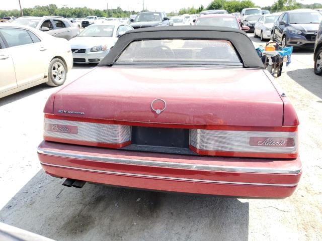 1G6VS3396PU126560 - 1993 CADILLAC ALLANTE BURGUNDY photo 6