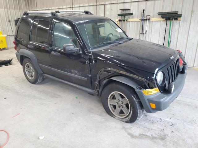 1J4GL38K76W181384 - 2006 JEEP LIBERTY RENEGADE 黑色 照片 4