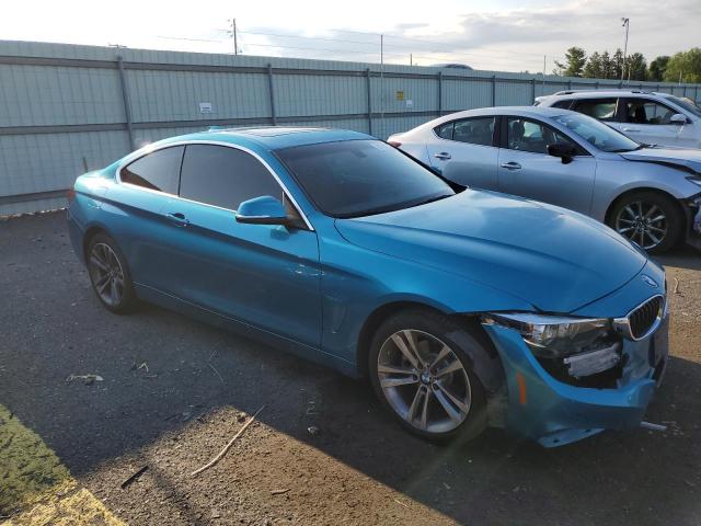 WBA4W5C57JAE43388 - 2018 BMW 430XI BLUE photo 4