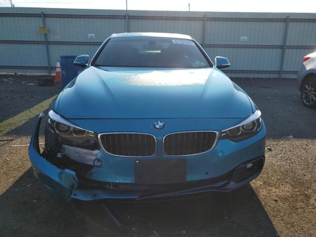 WBA4W5C57JAE43388 - 2018 BMW 430XI BLUE photo 5