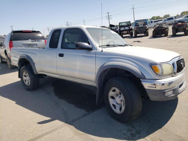 5TESM92N63Z273684 - 2003 TOYOTA TACOMA XTRACAB PRERUNNER GRAY photo 4