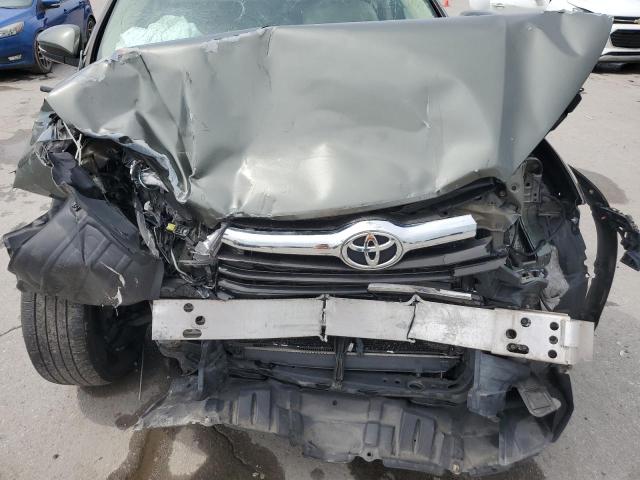 5TDKKRFH2GS159730 - 2016 TOYOTA HIGHLANDER XLE GREEN photo 12
