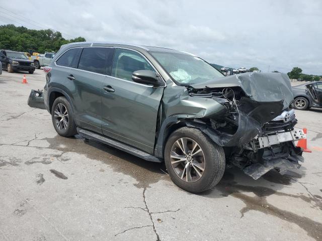 5TDKKRFH2GS159730 - 2016 TOYOTA HIGHLANDER XLE GREEN photo 4