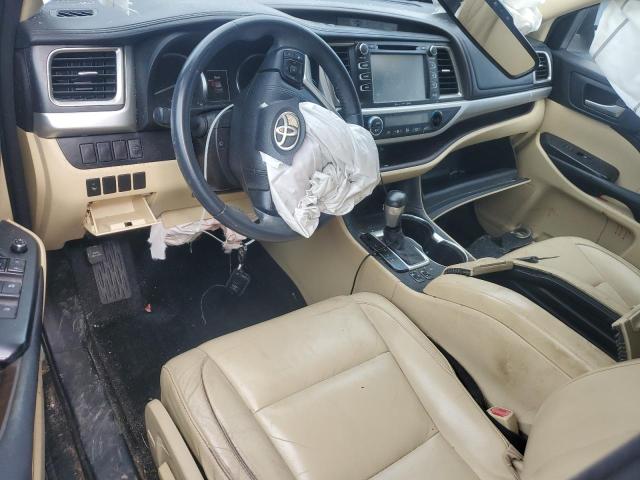 5TDKKRFH2GS159730 - 2016 TOYOTA HIGHLANDER XLE GREEN photo 8