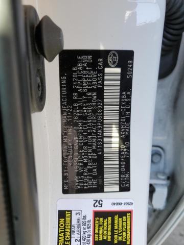 4T1S31AK9PU608927 - 2023 TOYOTA CAMRY SE NIGHT SHADE WHITE photo 13