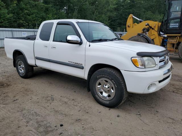 5TBRN34193S369947 - 2003 TOYOTA TUNDRA ACCESS CAB SR5 WHITE photo 4