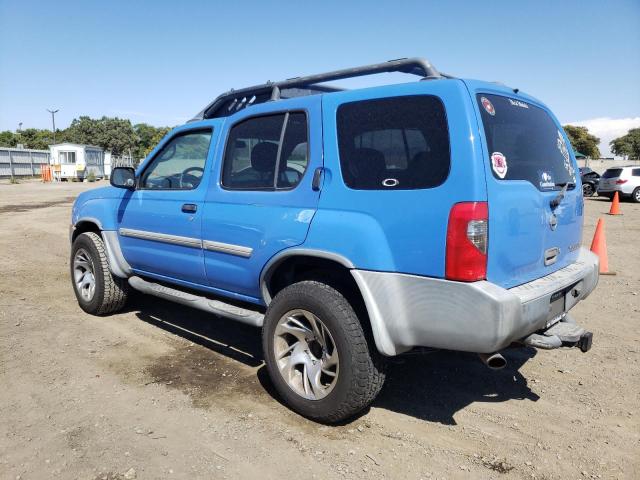 5N1ED28T12C539745 - 2002 NISSAN XTERRA XE BLUE photo 2