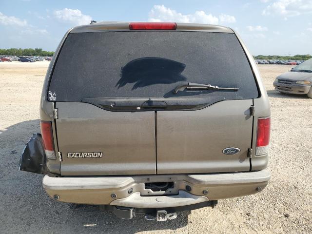 1FMSU43P85ED25742 - 2005 FORD EXCURSION LIMITED GRAY photo 6