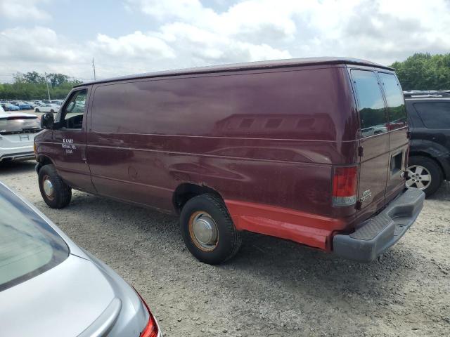 1FTNS24W26HB16689 - 2006 FORD ECONLINE E250 VAN RED photo 2