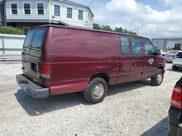 1FTNS24W26HB16689 - 2006 FORD ECONLINE E250 VAN RED photo 3