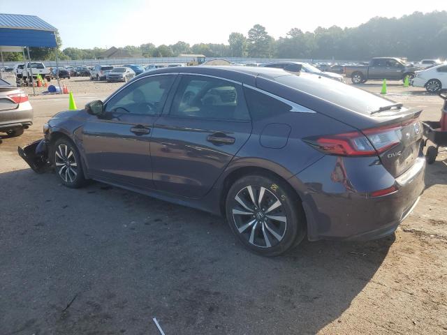 19XFL1H77NE018616 - 2022 HONDA CIVIC EXL CHARCOAL photo 2