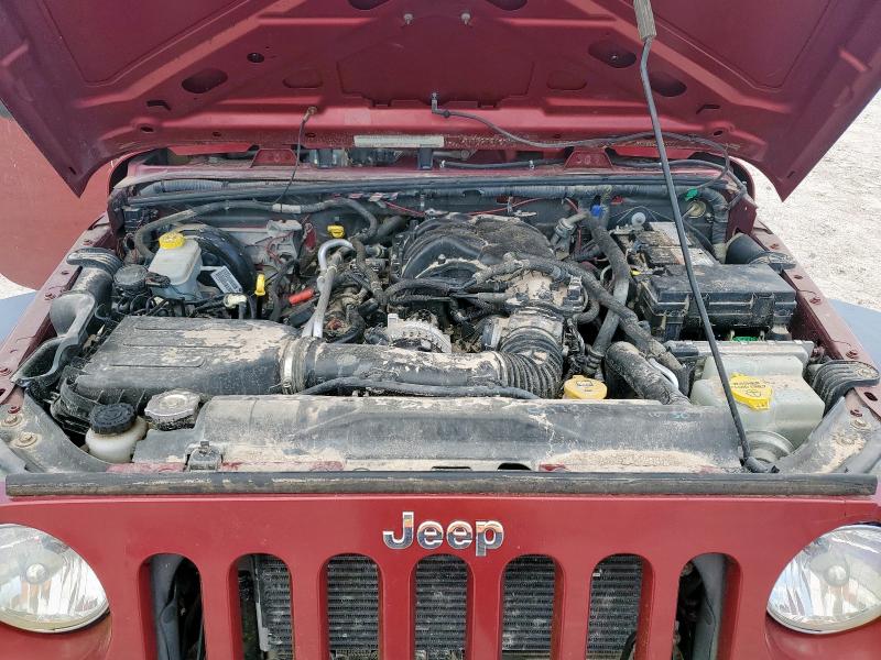 1C4BJWKG3CL230718 - 2012 JEEP WRANGLER U SPORT Қызыл фото 12