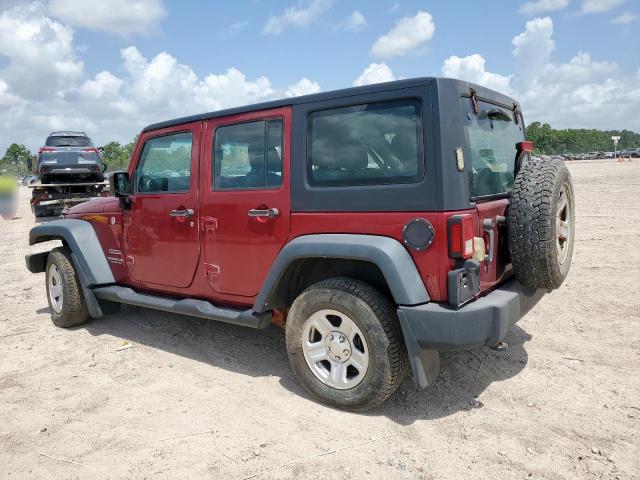 1C4BJWKG3CL230718 - 2012 JEEP WRANGLER U SPORT Қызыл фото 2