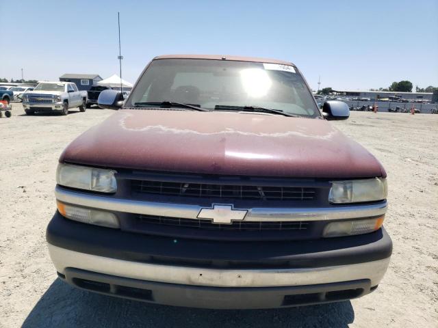 1GCEC19T31Z196318 - 2001 CHEVROLET SILVERADO C1500 BURGUNDY photo 5