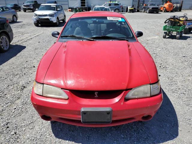 1FALP42D2RF215573 - 1994 FORD MUSTANG COBRA RED photo 5